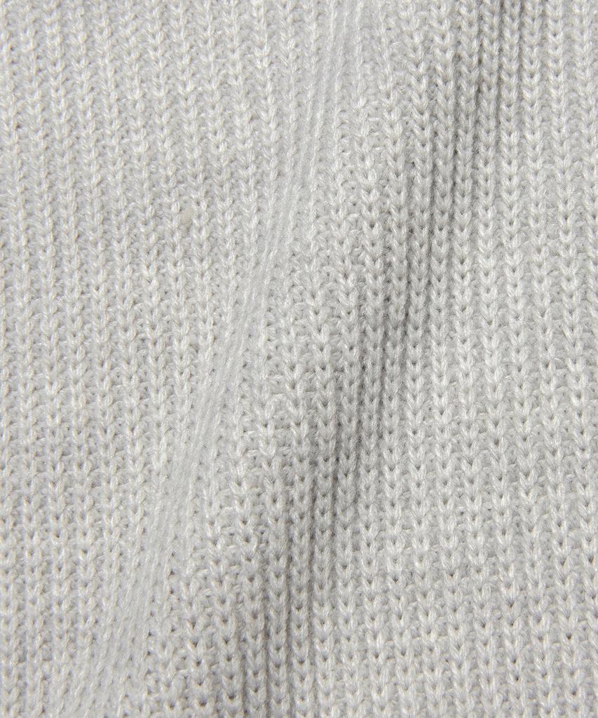 LEE Women'S Round Neck Hazzi Half-Zip Knit Light Gray