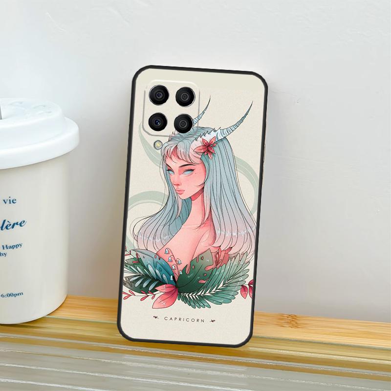 Horoscope Girl Scorpio Taurus Virgo Case For Samsung Galaxy M21 M31 M11 M13 M54 M34 M14 M56 M36 M16 M53 M32 M52 M35 M55 M15 M06
