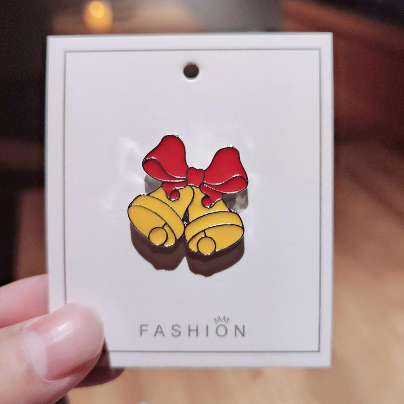 Рождественский Лось Санта-Клаус Xms Елка Снеговик Для Пальто Рубашки Сумки Сплав Подарочные Ювелирные Изделия