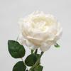Artificial Rose Flower Fake Real Touch Rose with Stem Big Bloom Rose Branches for Wedding Bouquet Party Valentine's Day Floral