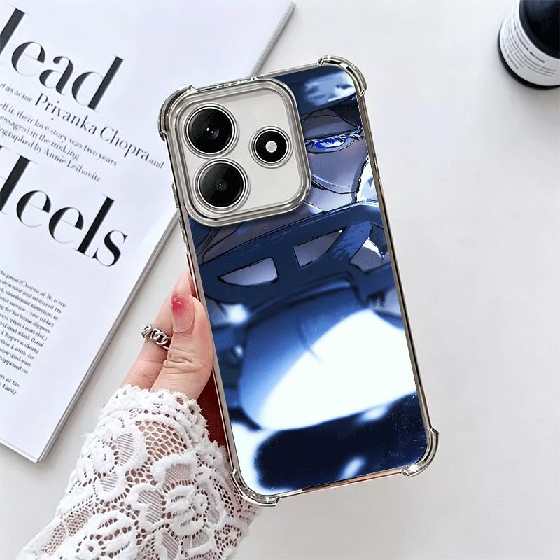 Чехол для телефона с покрытием Bleach Kuchiki Rukia для Xiaomi Redmi Note 14 15 Pro Plus 13 12 11 11S 11T 10 9S 9 5G, противоударный чехол с подушкой безопасности