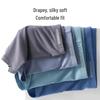 Hengyuanxiang Men's Large Size 7A Antibacterial Modal Boxer Briefs 4-Pack