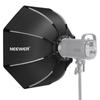 Neewer Octagonal Softbox Foldable Bowens Mount Speed Ring with Carrying Case Compatible with Neewer CB60 CB100 CB150 Version 4 and Other Bowens Mount