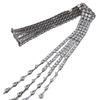 Hot!   Light Luxury Exquisite Crystal Meteor Long Tassel Brooch Pin For Women Fashion Shoulder Chain Jewelry Party Gifts