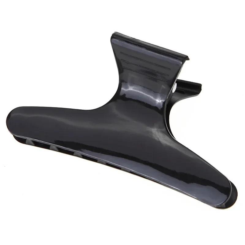 3/5 Pieces of Professional Salon Black Butterfly Hair Clip Split Plastic Hair Clip Styling Tool