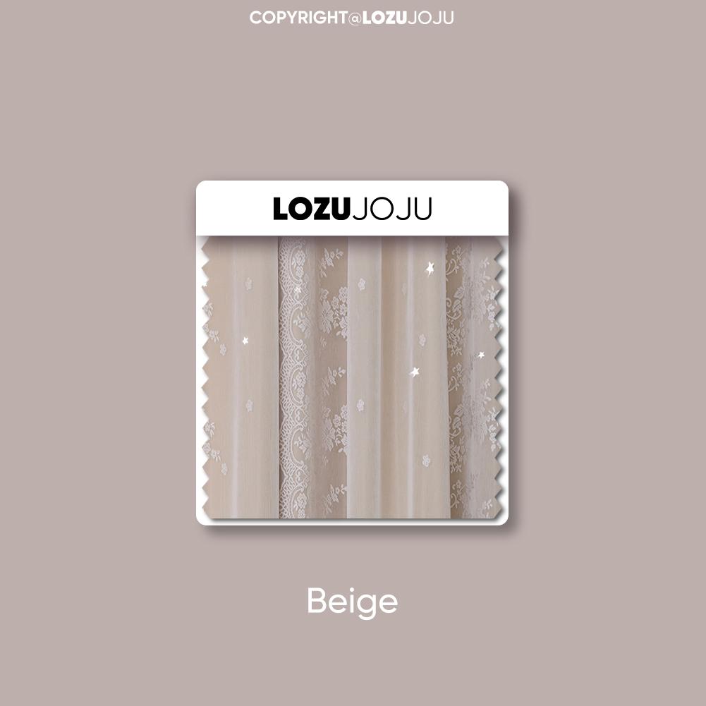 Комплект штор LOZUJOJU Hollow Star Blackout и кружевных прозрачных штор, интегрированная газовая штора и штора для гостиной, спальни, домашнего декора