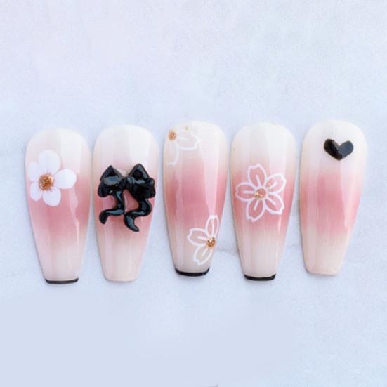 Manicure Decal Removable DIY Self-adhesive Flower Pattern Manicure Sticker Salon Supplies