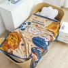 Four Seasons Baby Cotton Gauze Towel Quilt Newborn Cartoon Children's Baby Blanket Breathable Washed Cotton Lunch Break Blanket