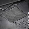 Solid 304 stainless steel 15X15 floor drain DN110 toilet square anti odor floor drain hotel engineering large floor drain