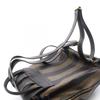 Used FENDI Pecan Rucksack Backpack PVC coated canvas leather Brown Black Used Women