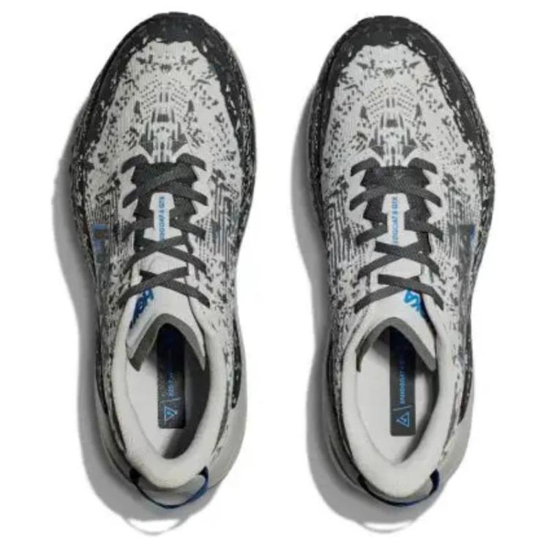 HOKA One One SPEEDGOAT 6 Амортизирующие Нескользящие Отскок Низкие Кроссовки для Бега Мужские Серые Кроссовки 1155150-sstt