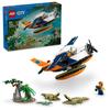 LEGO City Jungle Exploration Seaplane Toy Present Birthday Block Educational Christmas Boys Girls Children 6 Years Old 7 Years Old 8 Years Old 9 Years