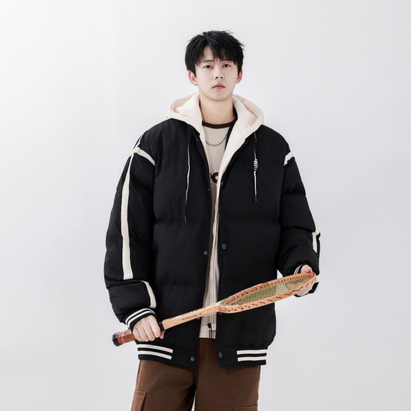 Теплая куртка с хлопковой подкладкой, Зимняя куртка с хлопковой подкладкой, Тот же стиль для мужчин, Модный бренд, Модный, Простой и стильный