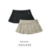 Kaslead New Arrival Women's Clothing Fashion Style Casual Minimalist Easiest for Match Retro Pleated Skirt