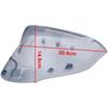 Compatible For Volvo S60 2011 2012 2013 2014-2019 Replacement Auto Rear View Mirror Shell Cap Housing Wing Door Side Mirrors Cover(1pcs ice white R)