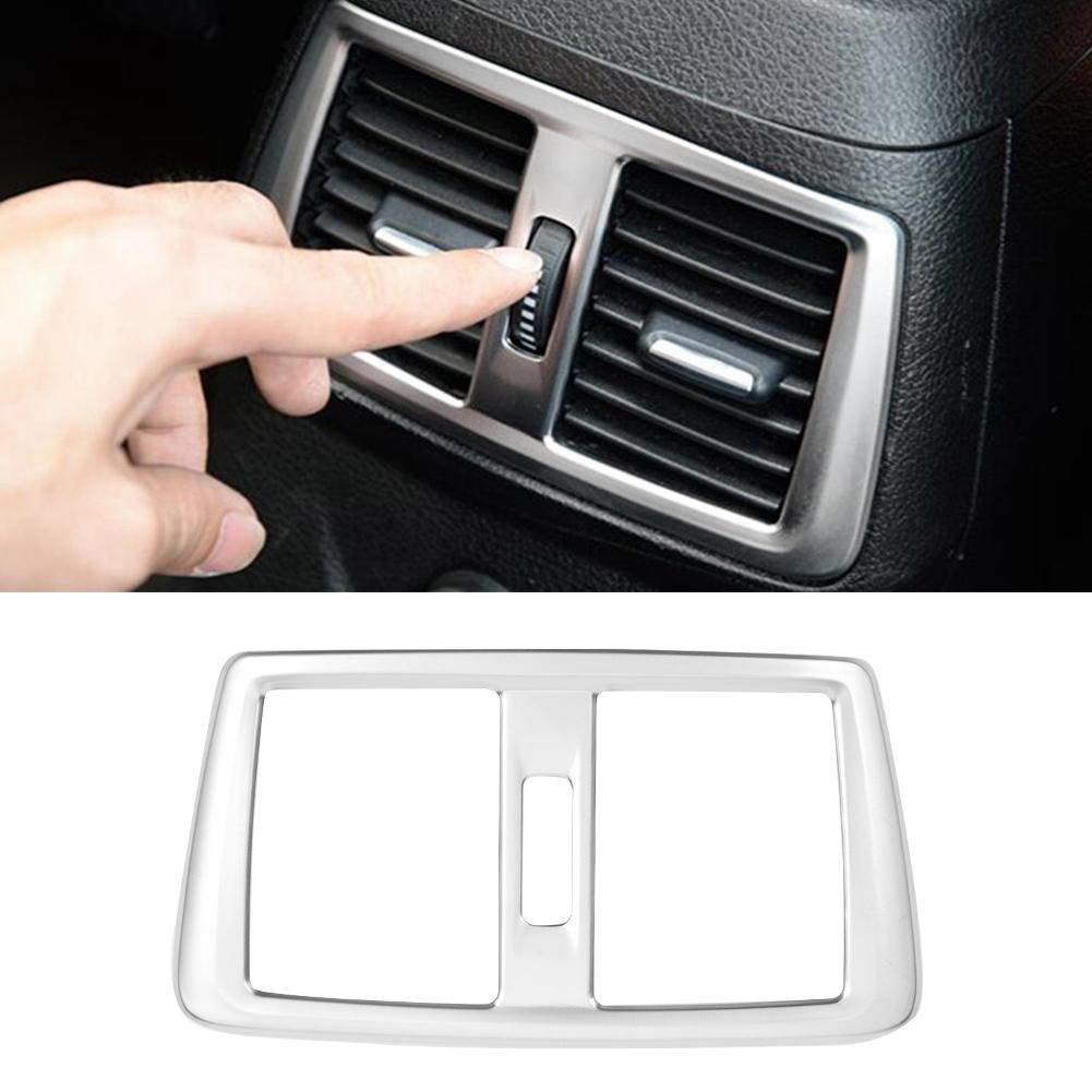 ABS Chrome Rear Air Conditioning Outlet Frame Cover Trim Fit for 218i Gran Tourer F45 F46 15 18
