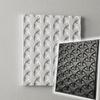 3D Wall Panel Mold for Gypsum, Plaster or Concrete Tile for Decorative Wall Panels 'Lattice'