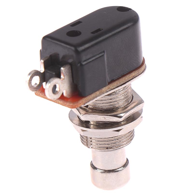 1Pcs Momentary Soft Touch Push Button Stomp Foot Pedal Electric Guitar Switch