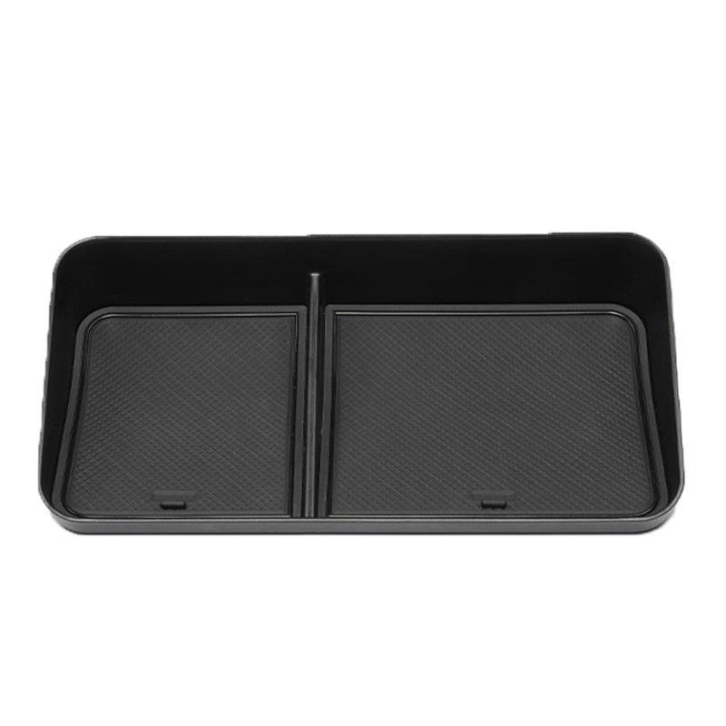 For Wuling Bingo EV Storage Box Behind Dashboard Screen Rear Organizer Tray Electric Vehicle Storage Phone Holder Accessories