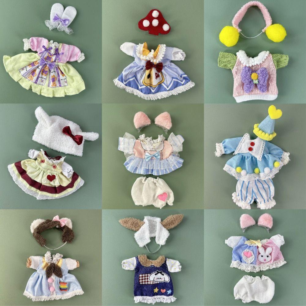 Аксессуары для кукол Платье для куклы BJD 28 см Кукла Платье-сарафан Набор (Никаких кукол и обуви)