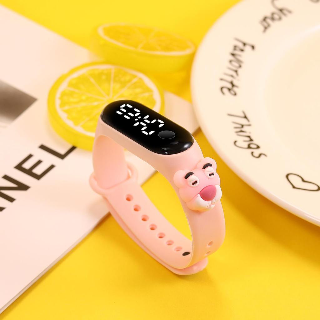 Superman LED Cartoon Doll Student Trend Waterproof Electronic Watch