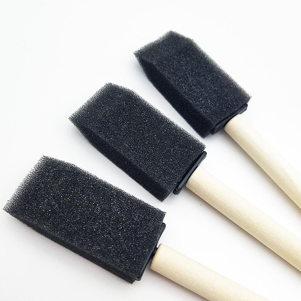 5Pcs Car Air Outlet Detailing Brush Washable Sponge Brush Keyboard Cleaning Tool