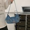 Острая девчонка Джинсовая сумка-тоут Сумка под мышкой Тканевая сумка под мышкой Портативная Ретро Джинсовая сумка через плечо Покупки