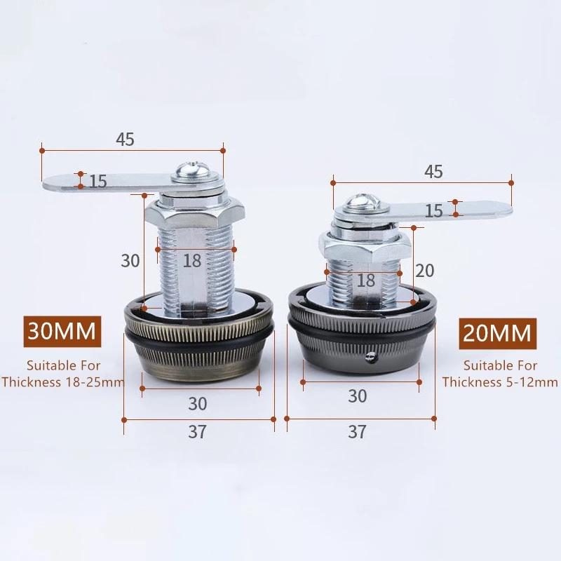 Цинковый сплав, 3-значный пароль безопасности, бесключевой ящик, кулачковый замок, комбинация, кодированная дверная фурнитура для шкафа