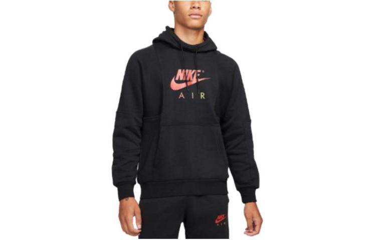 Nike Толстовки Мужские Черные С капюшоном Умеренные Другие DD6383-013