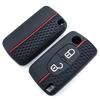 Для Citroen C2 C3 C4 C5 C6 Xsara Berlingo Для Peugeot 207 307 308 407 607 807 Силиконовый Чехол для Ключа Автомобиля Обложка Брелок Оболочка