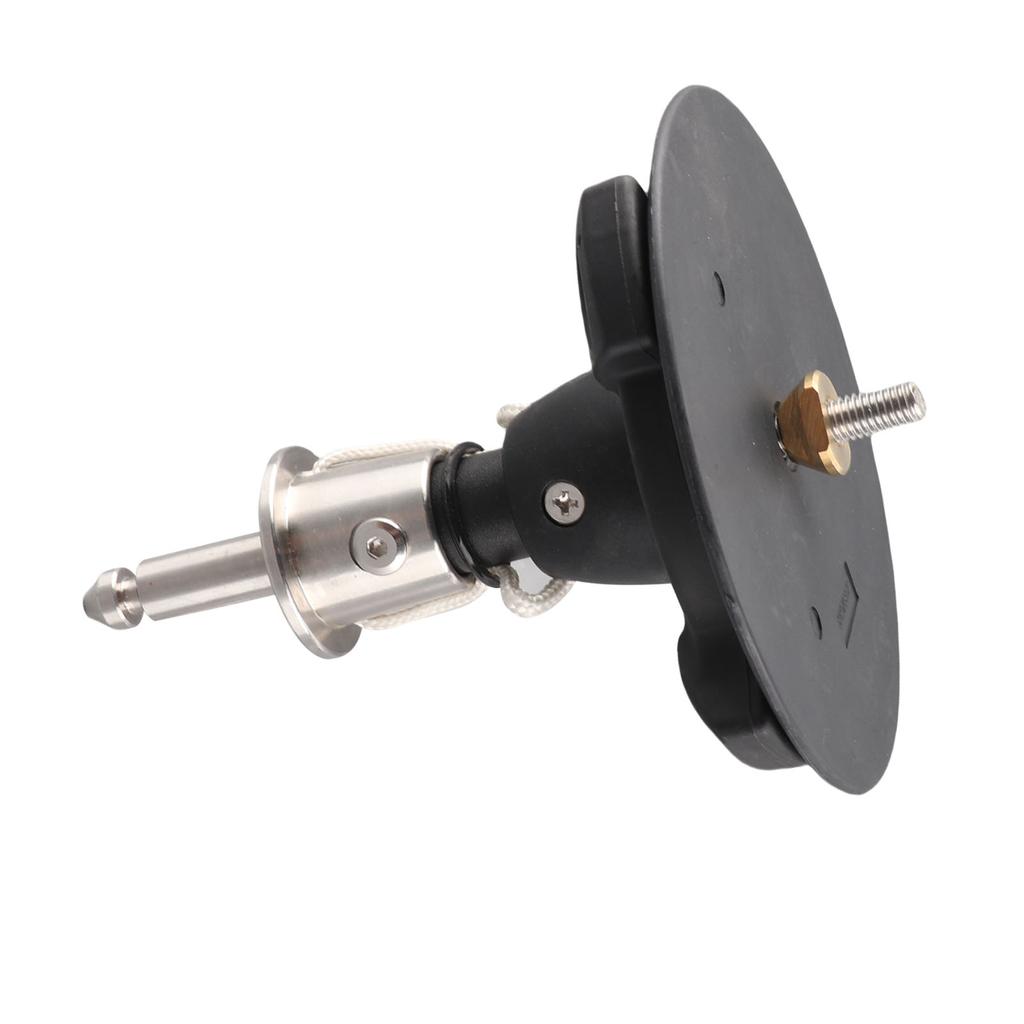 Основание мачты для виндсерфинга, основание для сухожилий для серфинга, основание для мачты, вращающееся на 360 градусов, универсальное для спорта на открытом воздухе, черное