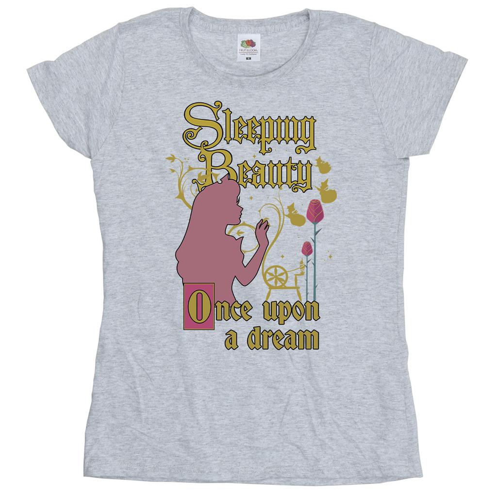 Sleeping Beauty Womens/Ladies Once Upon A Dream Cotton T-Shirt