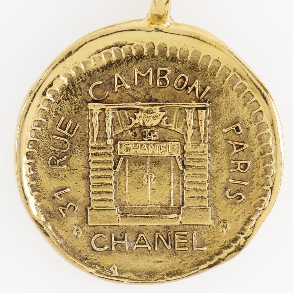 Chanel Ожерелье 31 RUE CAMBON монета Позолота 108,4 г Женское Б/У