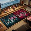 Игровой коврик для мыши Игра в кальмара Большой игровой коврик для стола Нескользящий Коврик для ноутбука и планшета XXL Коврик для мини-ПК Игровой коврик с блокировкой края
