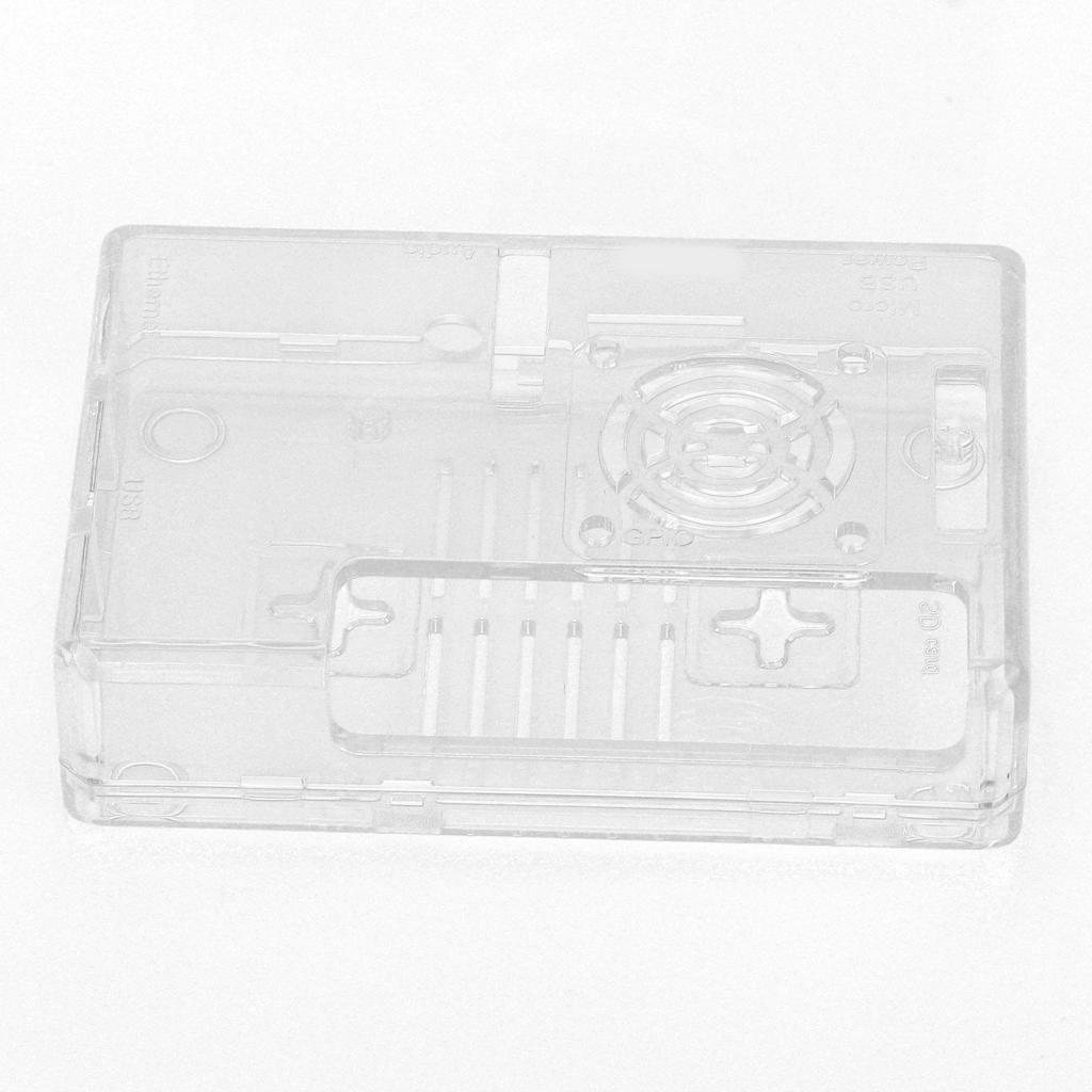Transparent Case for Raspberry Pi ABS Cover Protective Clear Enclosure Case for Raspberry Pi 3