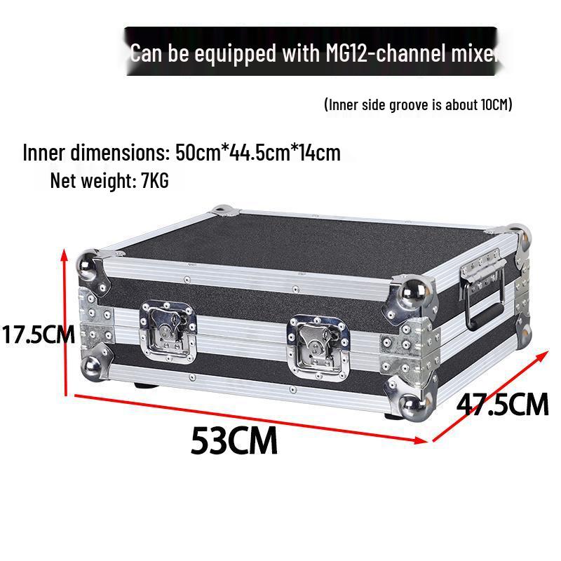 Кейс для микшера Soundcraft MG12, для 16-канальной аудио и световой консоли