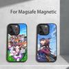 Чехол для телефона Uma Musume Pretty Derby для iPhone 17,16,15,14,13,12,11,Pro,Max,Plus,Mini,SE4,E Магнитный Magsafe Беспроводная зарядка