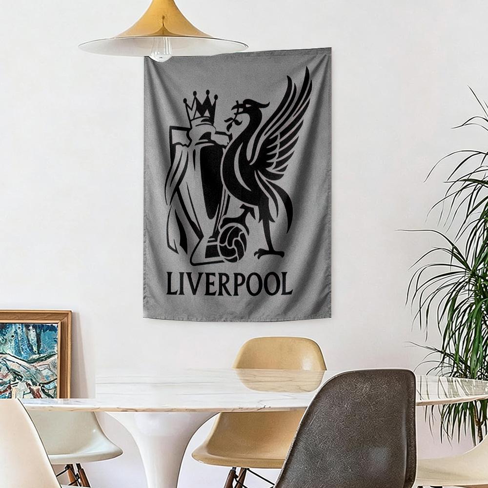 Liverpool Football Club Wall Decor Tapestry Art For Pet Memorial Birthdaywedding Party Backdrop Family Gift