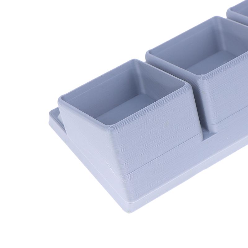 Стойка-подставка для краски и клея Пластиковый держатель для баночки клея 40 мл Очень тонкий органайзер для модельных наборов Подставка для бутылочек для смывки