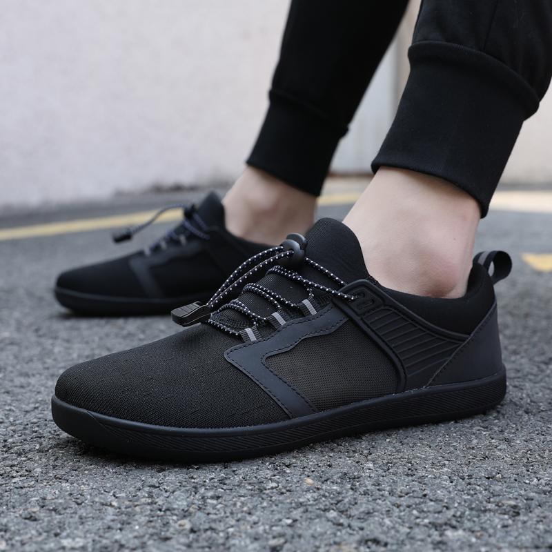 Мужская повседневная обувь для босых ног с широкой ладонью и широким носком. Спортивная обувь. Женская белая повседневная обувь для йоги и фитнеса. Большой размер.