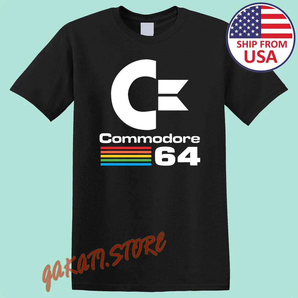 Компьютер Commodore 64 Мужской Черный Размер S-5XL
