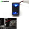 Car Fast Charger Dual QC3.0 USB Interface Adapter Modified Charging Socket For Isuzu Trunk 700P KV100 KV600 Accessories