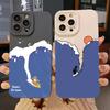 Ins Cartoon Cute Surfing Bear Phone Case For Xiaomi Redmi Note 13 12 11 Pro Plus 12S 11S 10S Redmi 12 13C 13 4G Silicone Cover