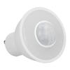 Лампочки со светодиодным датчиком движения для улицы и помещений, GU10 LED, Инфракрасный датчик движения, Заменяемая лампа с датчиком присутствия человека, Теплый свет для дома