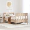 VidaXL Bed Frames Without Mattress 75x190 Cm Solid Pine Wood 3307029