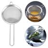 Stainless Steel Wire Fine Mesh Oil Strainer Flour Colander Tea Sifter Kitchen Sieve Filter Tool Metal Strainer Set  Long Handle