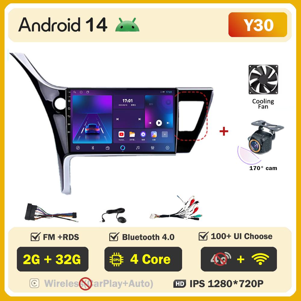 Для Toyota Corolla 11 Auris E180 2017 2018 2019 Carplay Auto Экран Беспроводной Android Auto Автомобильные Интеллектуальные Системы Автомобильный DSP