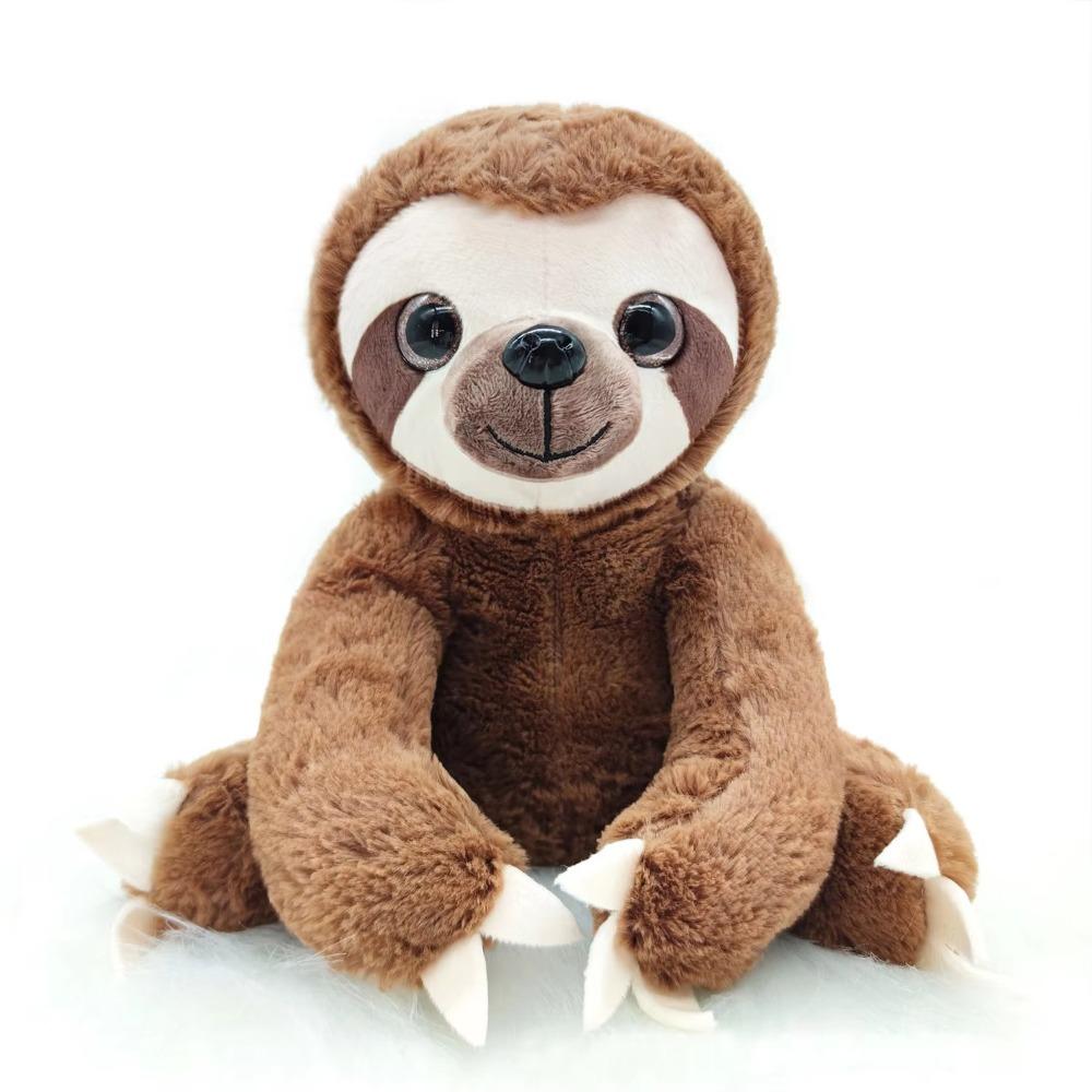 Soft Comfort Sloth Plush Toy Stuffed Animals Simulation Sloth Doll Stuffed Sloth  Birthday Gift