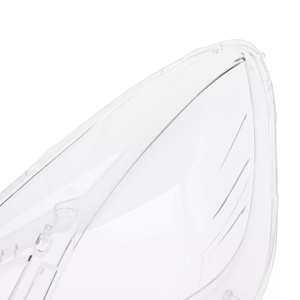 2PCS Front Headlight Glass Clear Cover For Mercedes Benz E-Class W212 2009-2014