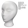 Легкая пенопластовая голова манекена, очки, гарнитура, парик, стенд, женская модель головы, форма для показа шляпы
